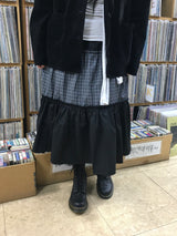 ベリーチェックカンカンバンディングスカート（3c）
