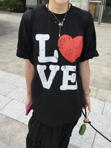 ラブヴィンテージオーバーフィット半袖Tシャツ (3c)