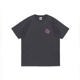 ウェービービビッドロゴTシャツ (CHARCOAL)