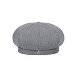 VA Cubic Stud Octagon Beret  / Gray