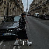 [HFORUS MADE] Armor Cut Off Bermuda Pants IN BLACK