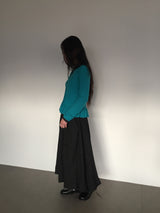 Wool Dot Balloon Skirt (2Colors)