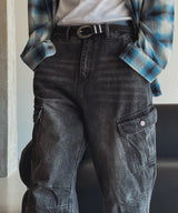 Ed Dart カーゴデニムパンツ