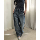 Sand Crack Washing Denim
