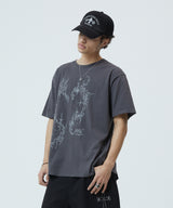 HEART TATTOO TEE_CHARCOAL