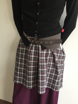 Eyelet swell belt (2color)