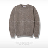 Liu Overfit Wool Mix Round Knit
