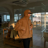 3 TAP Bet Stitch Hood Denim Jacket (2color)