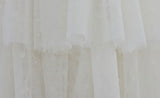 DOT MESH LAYERED CAN CAN SKIRT (IVORY, BLACK 2COLORS!)