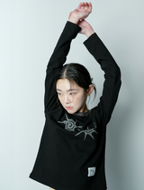 ソルナRネック長袖Tシャツ UNISEX
