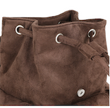 Nostalgia Chubby Backpack Brown