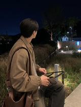 カリ スエード オーバーフィット リベット ブルソン ジャケット