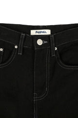 Balloon Pintuck Pants [Black]