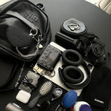 Shadow Chain Mini Backpack (BLACK)