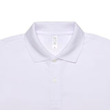 MANS クロップピケポロシャツ WHITE