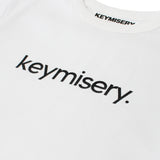 Keymisery Small Logo T-shirt (White)