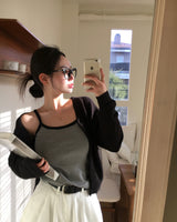 [MADE] Rapper stripe camisole