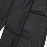 Paul Stripe Curved Slacks