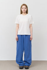 Sea Cut-off Washed Pants