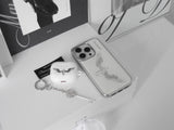 Cross Angel - silver epoxy case