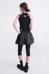 CLOUD SLEEVELESS WOO BLACK