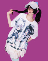 ねこmaid girl's T