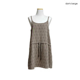 (2color) Wood Nep Long Bustier
