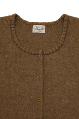 Muse Stitch Cardigan [Brown]