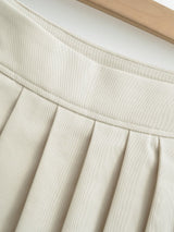 Canon Pleated Mini Skirt