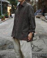 WIT AGING WASHED SHIRT BR 