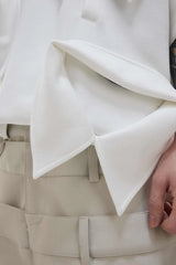 Deconstructed Multi Collar Polo