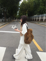 ラペルフリルポケットワイドパンツ（2c）