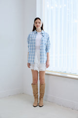 PASTEL CLOUD CHECK SHIRT