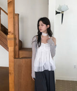 [ high waist ] ローアワーワイドピンタックマキシ sl