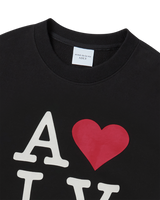 25FW LOVE ADLV SWEATSHIRT BLACK