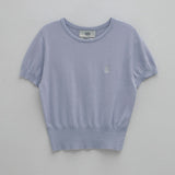 (T-6861)ESSENTIAL EMMA CLASSIC CROP KNIT