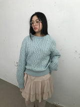 ツイストニットトップス (3color)