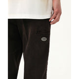BROWN RELAXED FIT DENIM JEANS