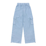 SNOWING FLEECE BANDING CARGO PANTS UNISEX (3COLOR)