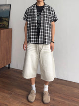 Amber Washed 8/10 Bermuda Pants (3color) (No.962)