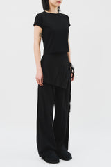 (W) Pin Wrap Skirt Pants (2color)