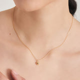 [Go Yunjung, ITZY Yuna Worn] Teardrop 925 Silver Necklace N045-01G