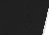 Scenery Graphic Half Zip-Up Hoodie【BLACK】