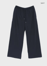[MADE] Pompo Cooling Wide Elastic Waist Pants (Set Available)