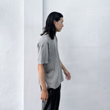 クラウド グレー リラックスド Tシャツ