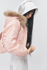 Logo Pocket Mini Backpack Pink