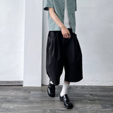 Matte Black Silhouette Shorts