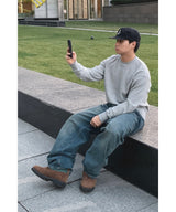 ブカヨワイドデニムパンツ