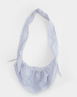 Ore Stripe Shirring Shoulder Crossbag