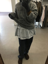 Weasley Snow Hooded Knit (3color)